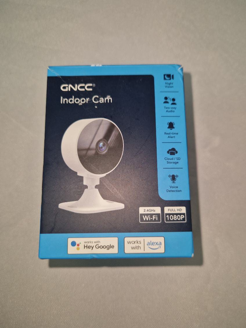 Kamera GNCC Indoor Cam – Kamera Wi-Fi 1080P do Monitoringu Wnętrz
