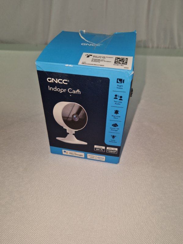 Kamera GNCC Indoor Cam – Kamera Wi-Fi 1080P do Monitoringu Wnętrz