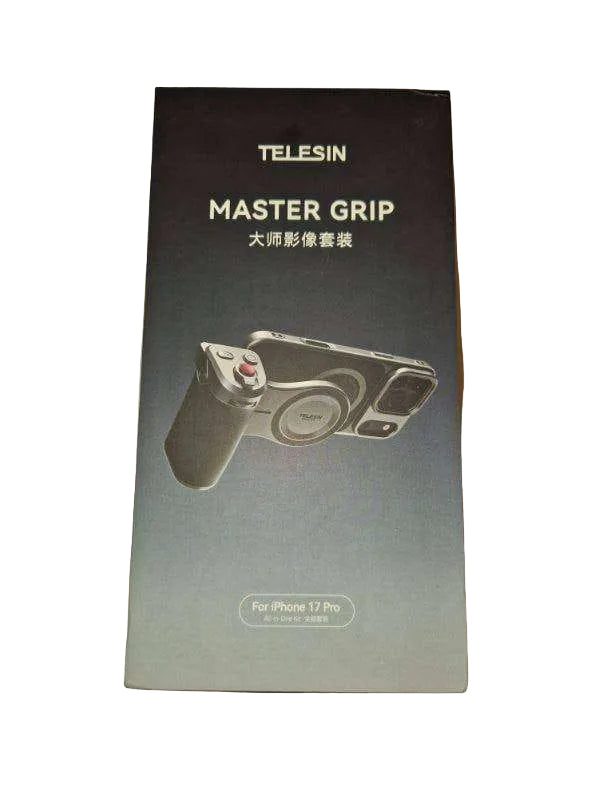 TELESIN Master Grip – Zestaw fotograficzny Pro Shot (do iPhone 17 Pro)